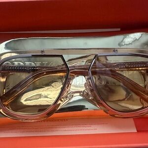 Poppy lissiman Gold Sunglasses